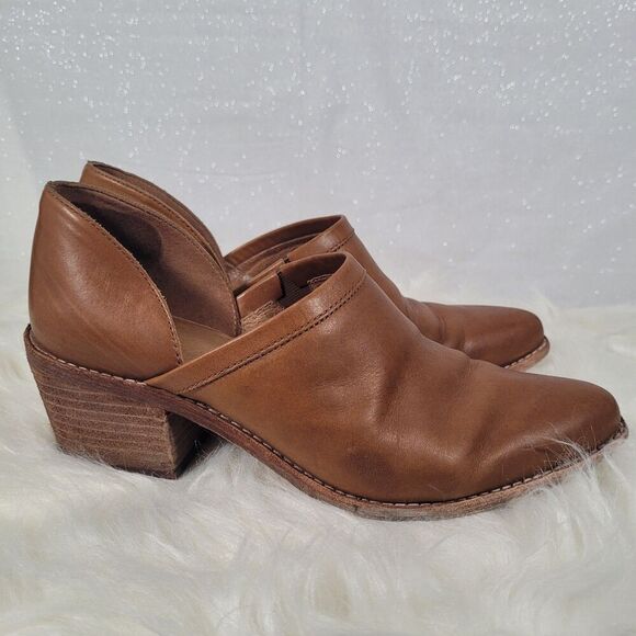Madewell Brady Lowcut English Saddle Booties Leather Women's Size 8 - Picture 1 of 5